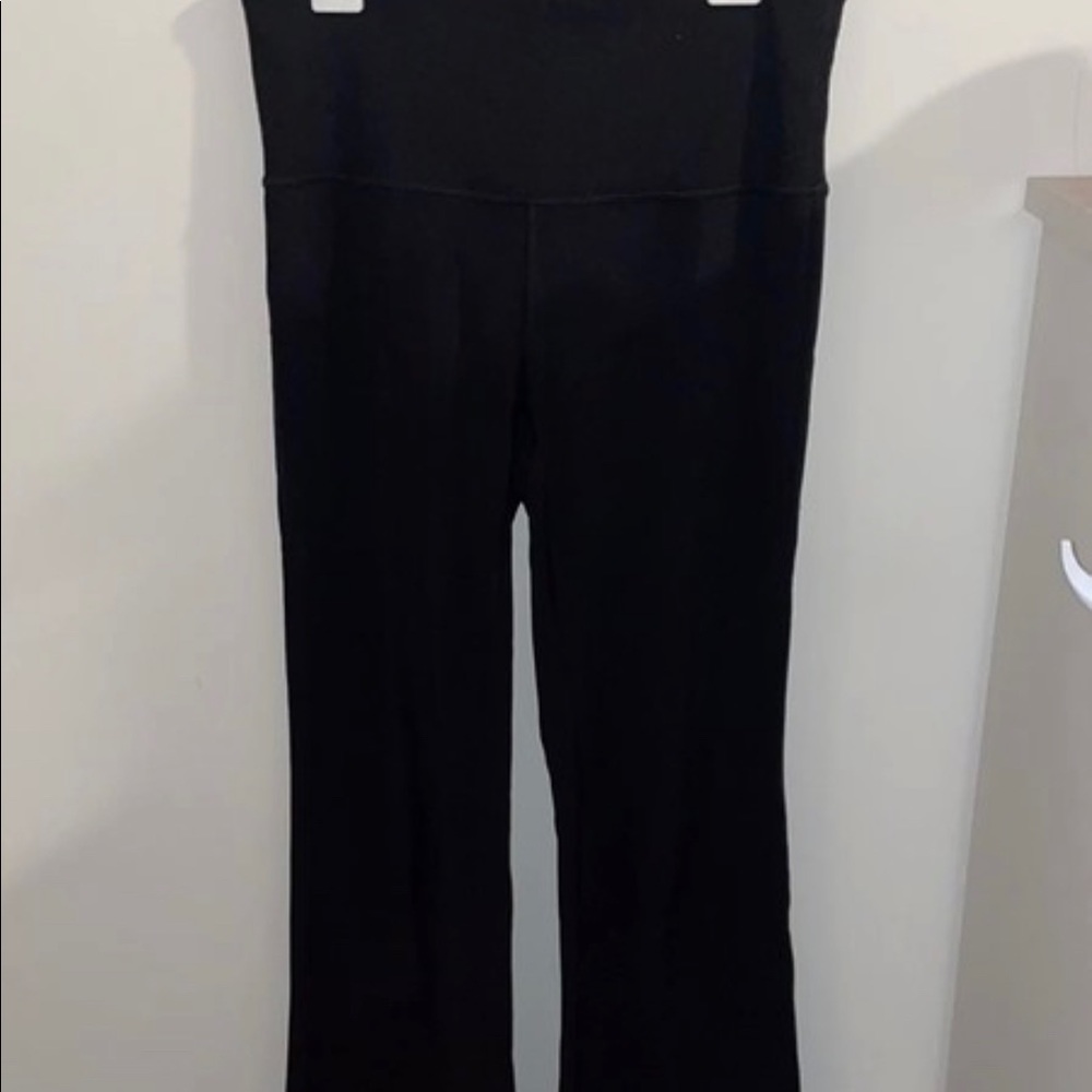 Athleta studio flare yoga pants